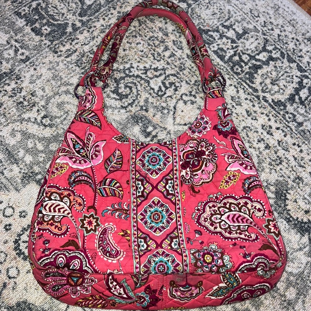 Vera Bradley Pink Paisley Printed